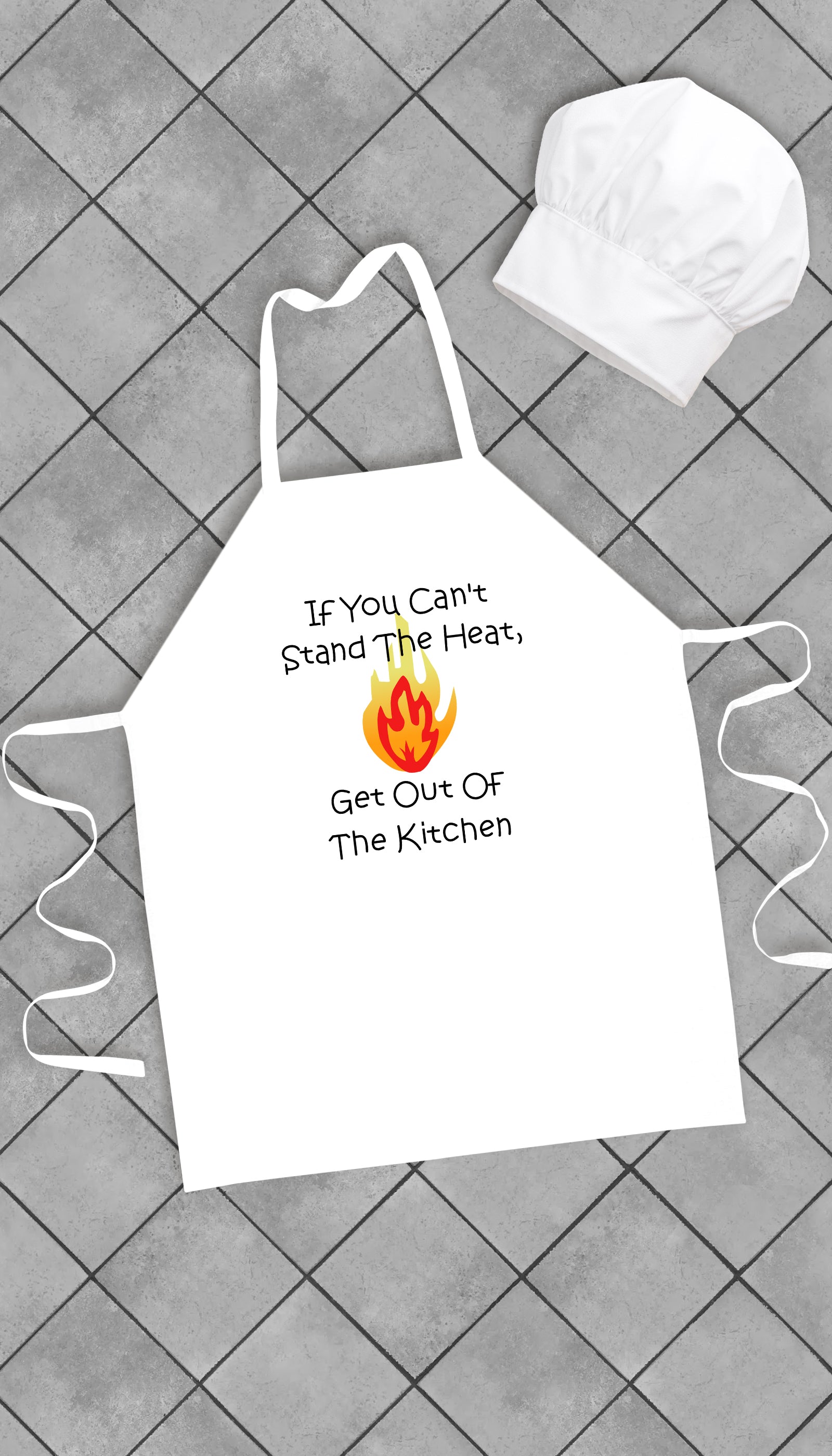 If You Can't Stand The Heat Funny Kitchen Apron | Sarcastic Me