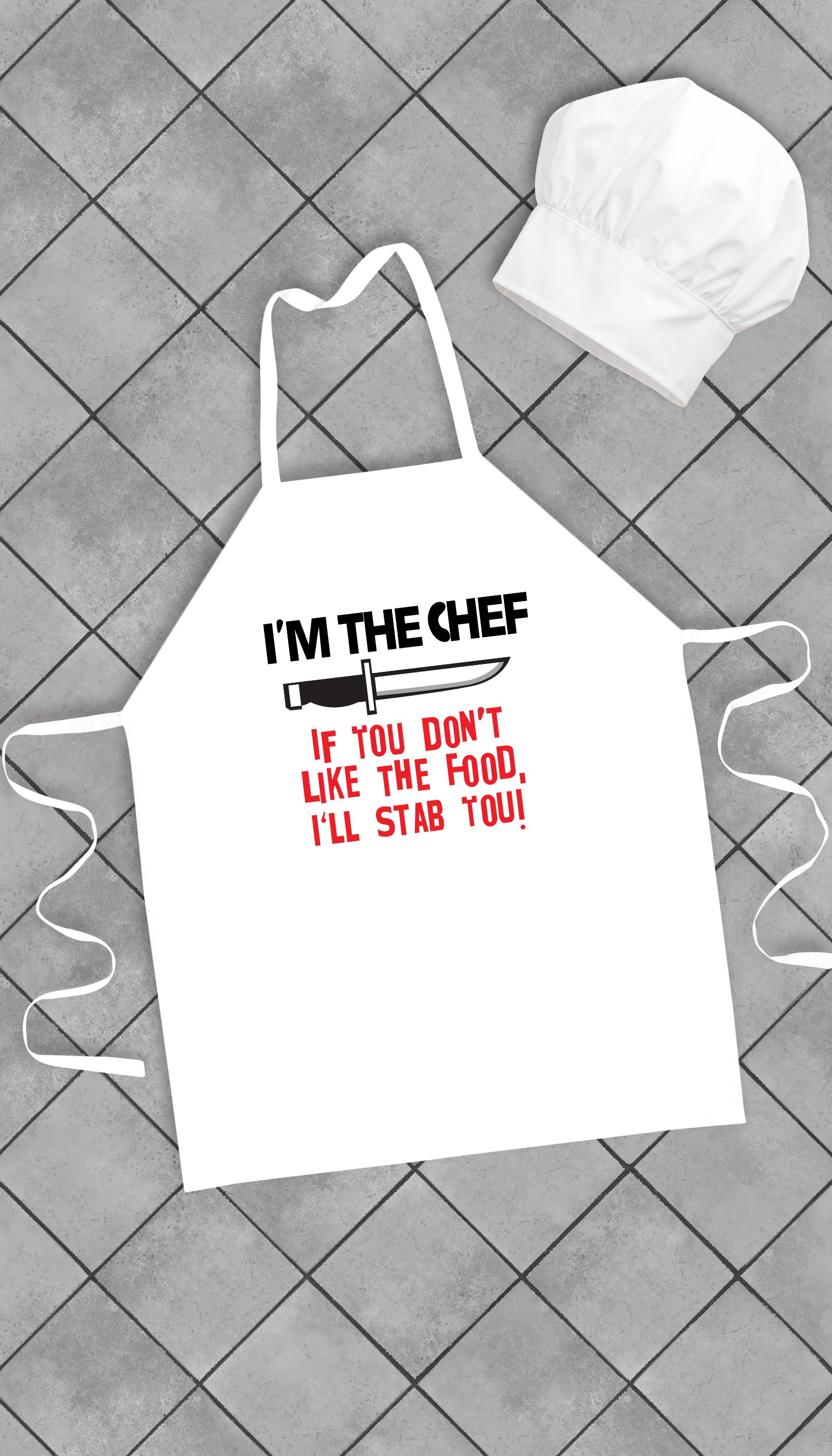 I'm The Chef Funny Kitchen Apron | Sarcastic Me