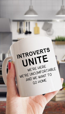 Introverts Unite Mug