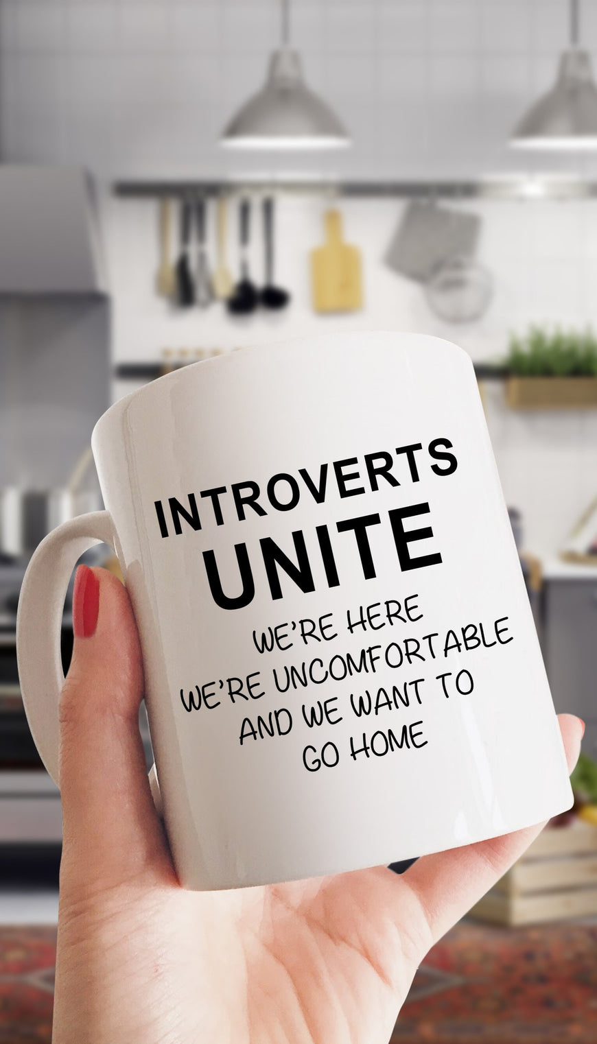 Introverts Unite Mug | Sarcastic ME