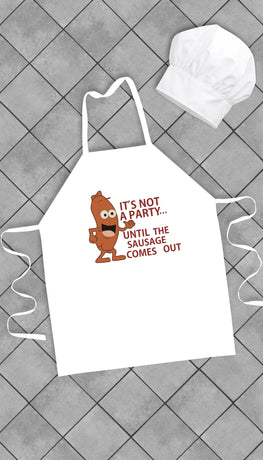 It's Not A Party Funny Kitchen Apron | Sarcastic Me