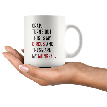 Circus Monkey Coffee Mug