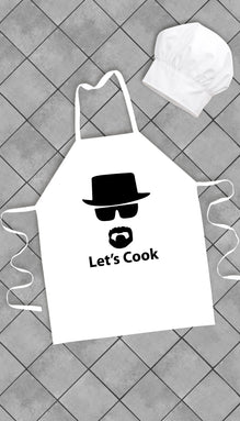Let's Cook Heisenberg Funny Kitchen Apron