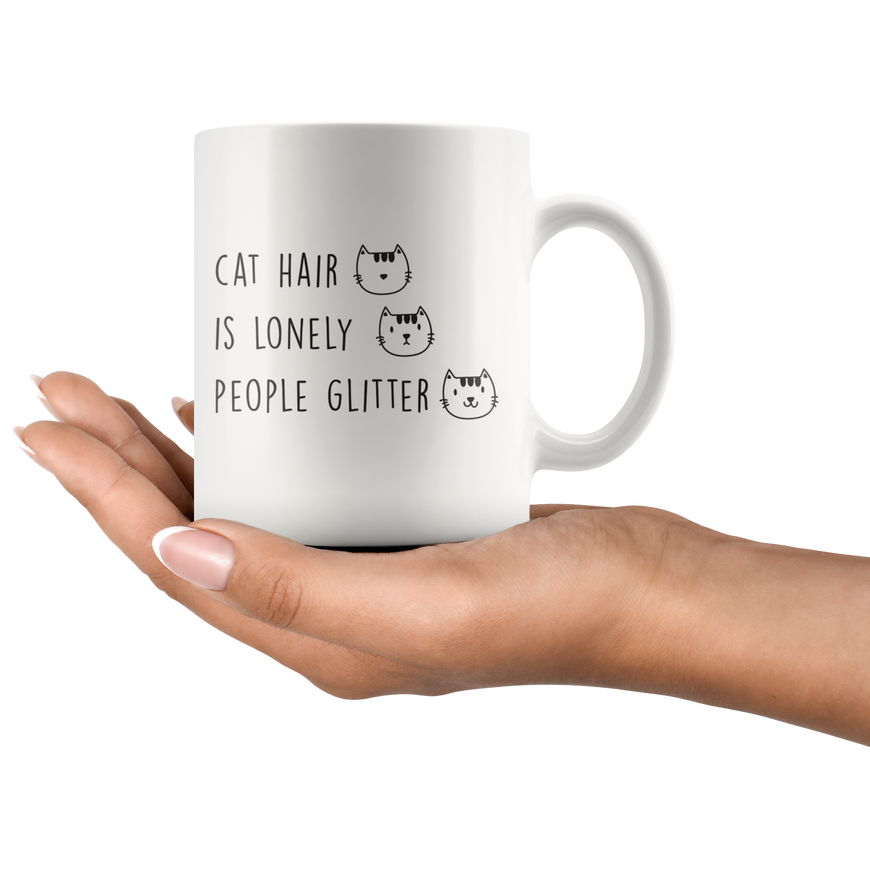 Cat Hair Is Lonely Coffee Mug