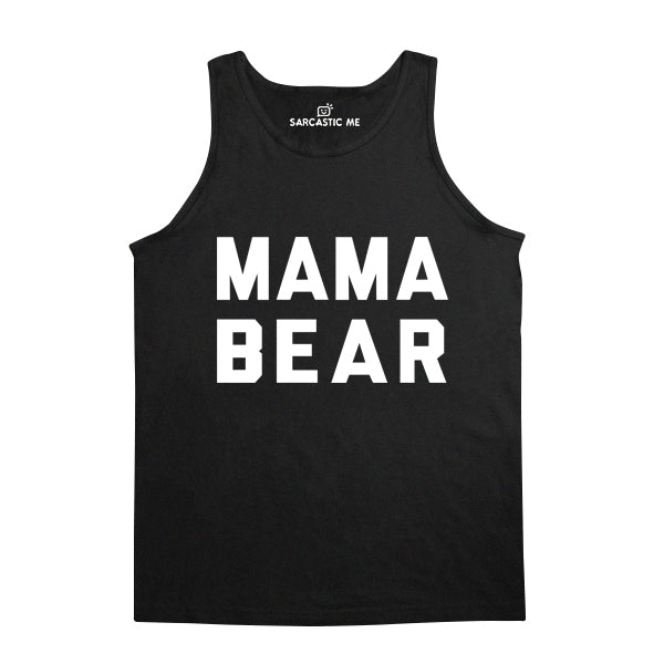Mama Bear Black Unisex Tank Top | Sarcastic Me