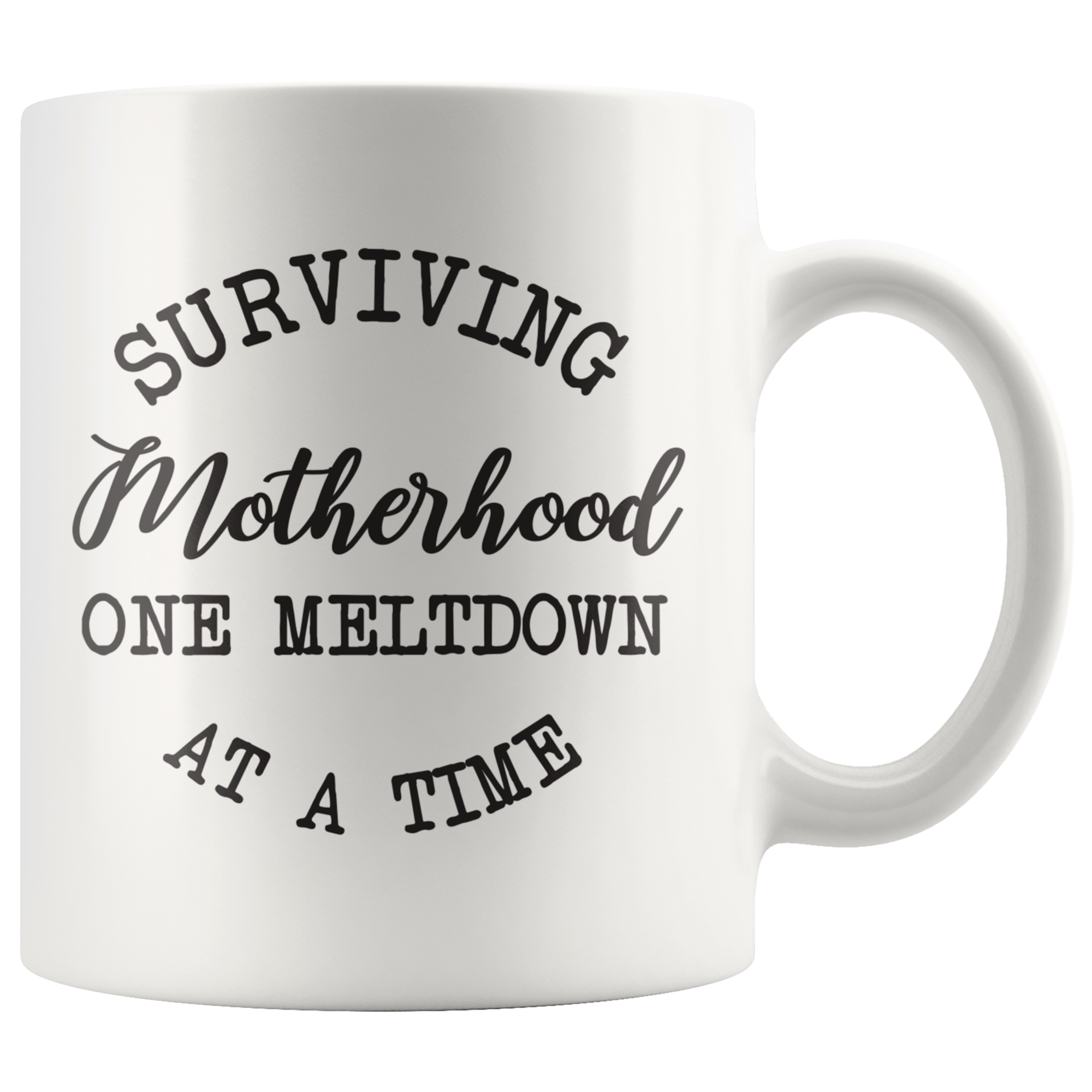 Surviving Motherhood Coffee Mug