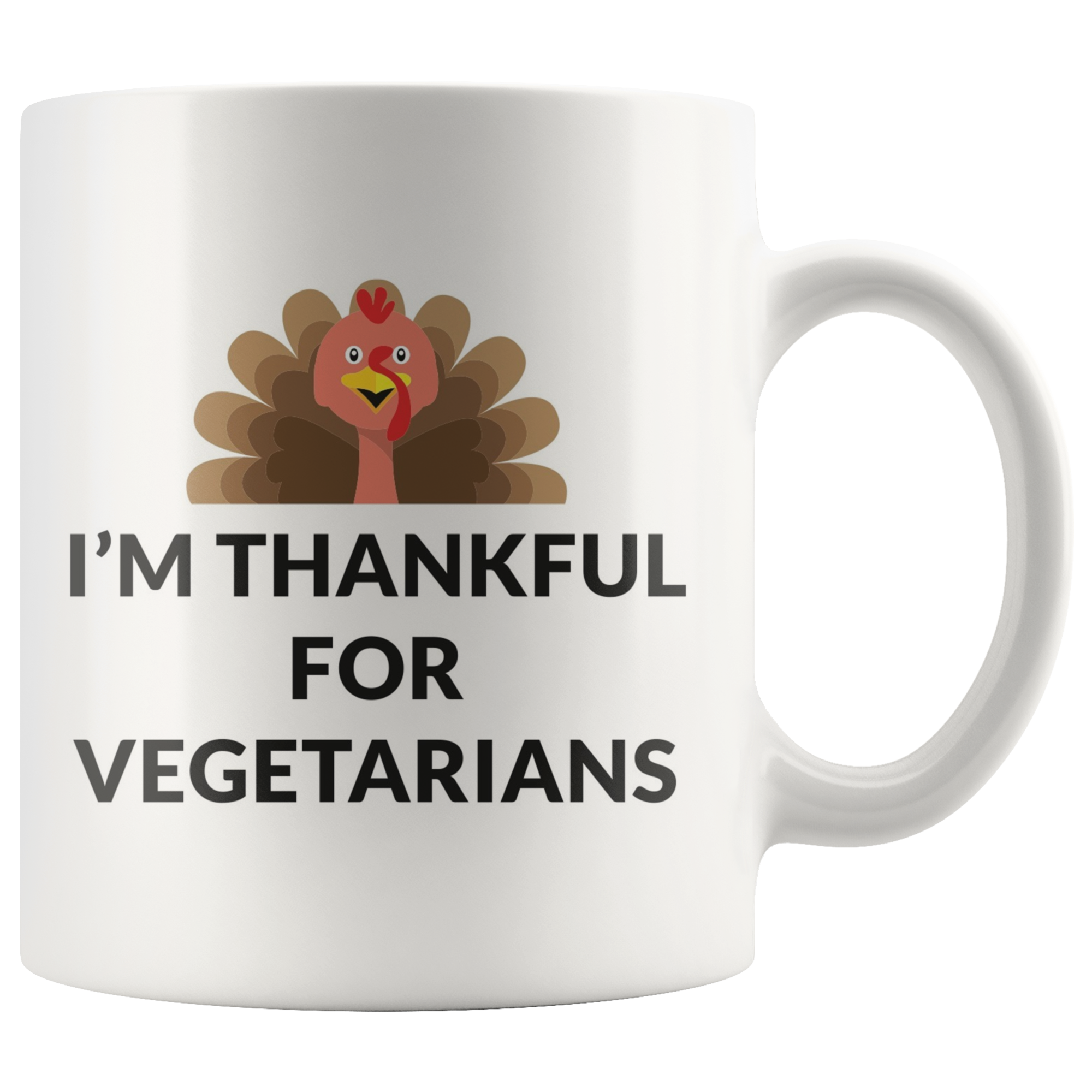 Thankful For Vegetarians Coffee Mug