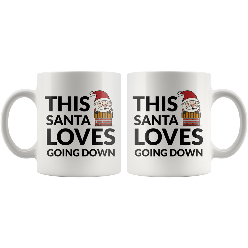 Naughty Santa Coffee Mug