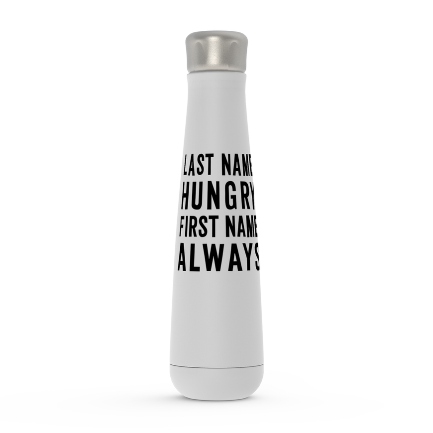 Last Name Hungry First Name Always Peristyle Water Bottles