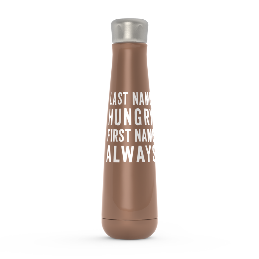 Last Name Hungry First Name Always Peristyle Water Bottles