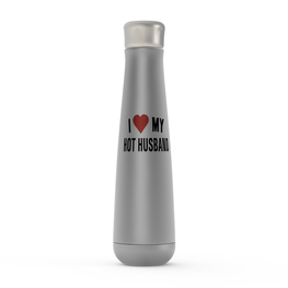 I Love My Hot Husband Peristyle Water Bottles