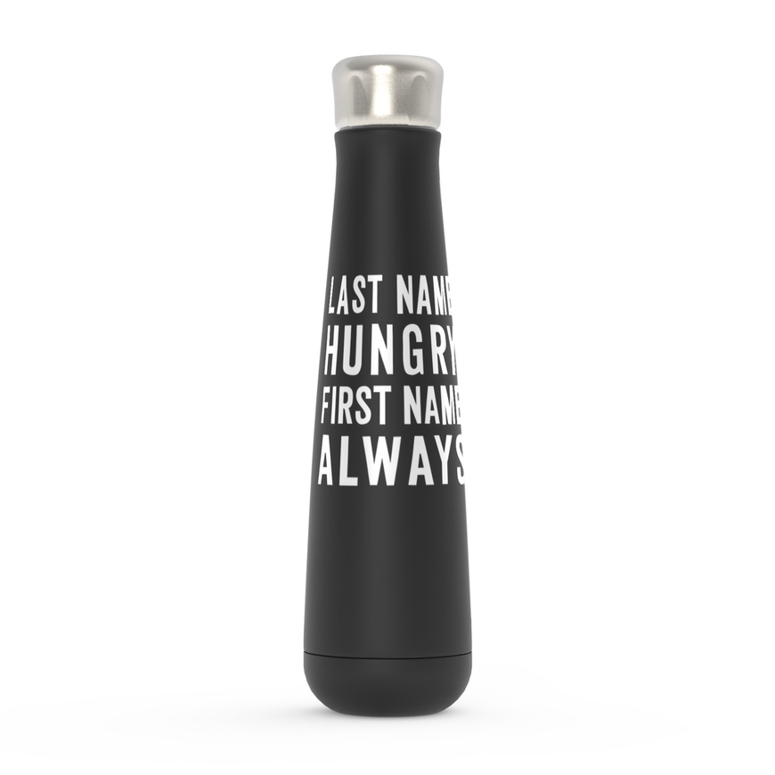 Last Name Hungry First Name Always Peristyle Water Bottles