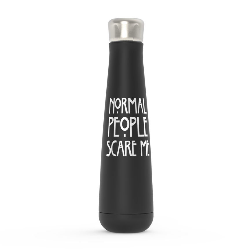 Normal People Scare Me Peristyle Water Bottles