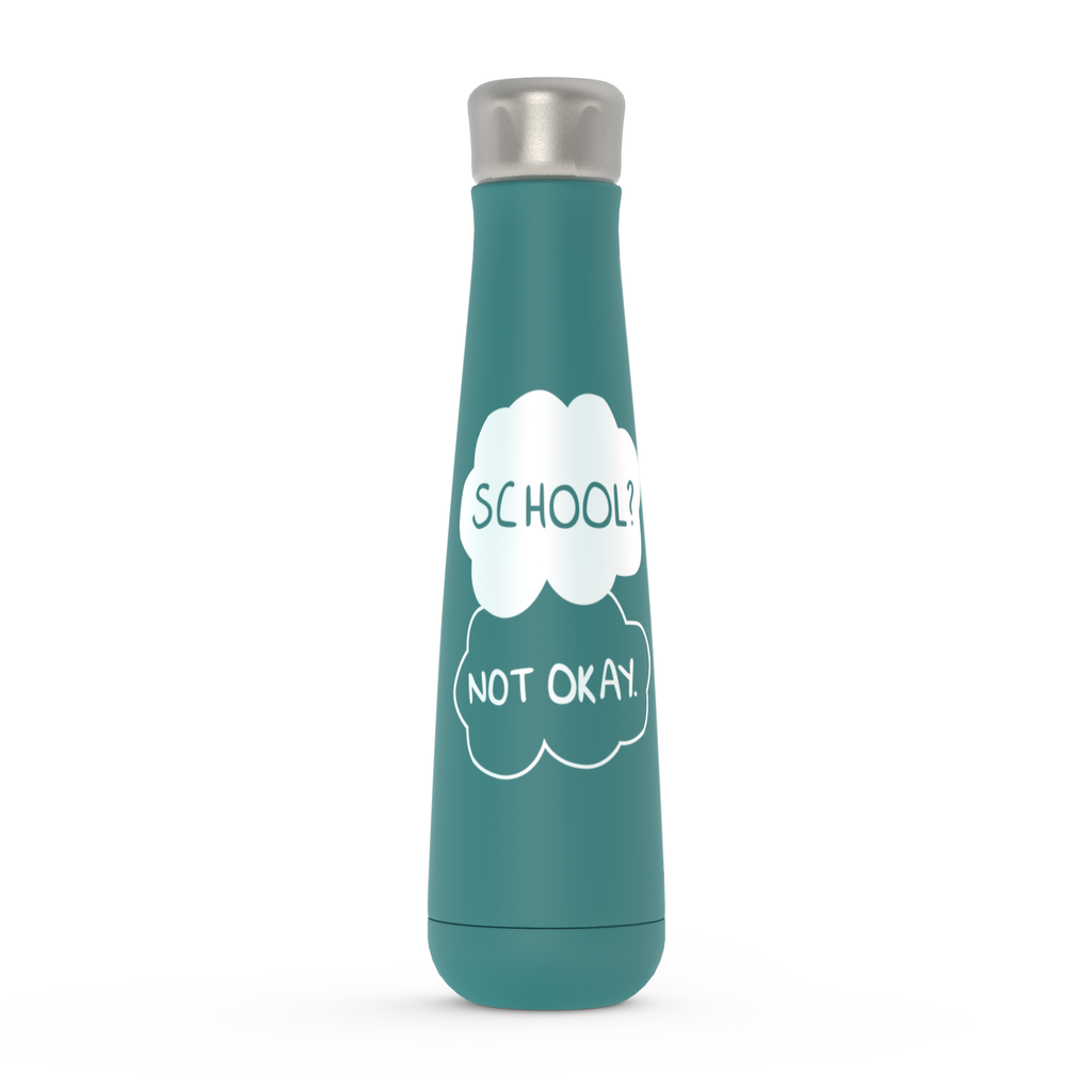 School? Not Okay Peristyle Water Bottles