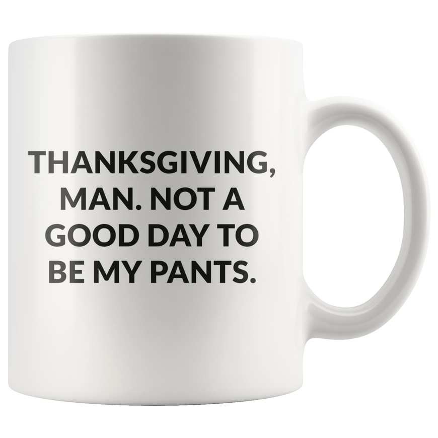 Thanksgiving, Man Coffee Mug