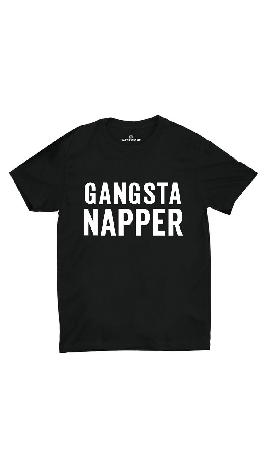 Gangsta Napper Black Unisex T-shirt | Sarcastic ME