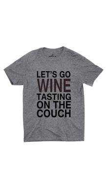 Wine Tasting On The Couch Unisex T-shirt