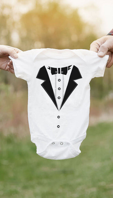 Tuxedo Infant Onesie