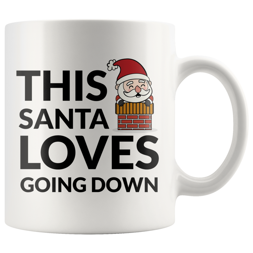 Naughty Santa Coffee Mug