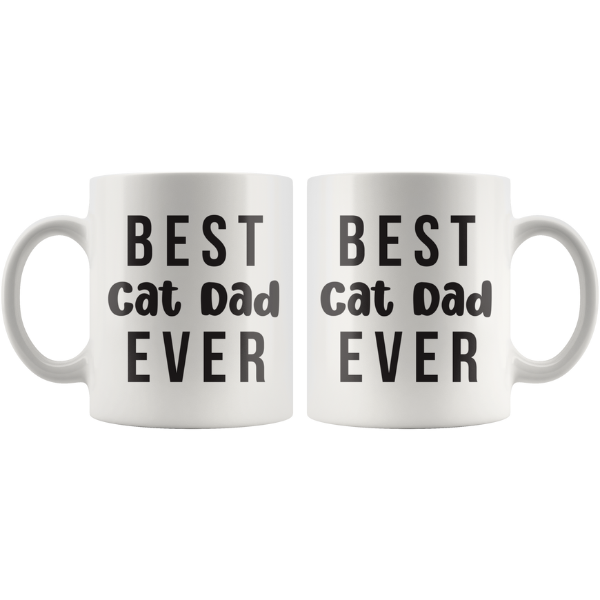 Best Cat Dad Ever Coffee Mug