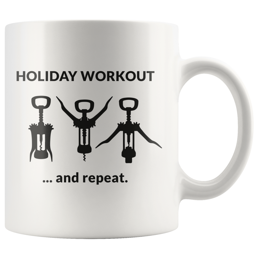 Holiday Workout Coffee Mug