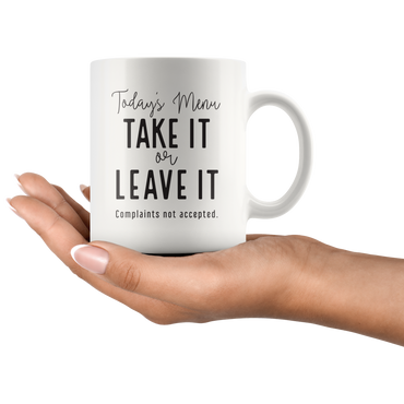 Today's Menu Coffee Mug