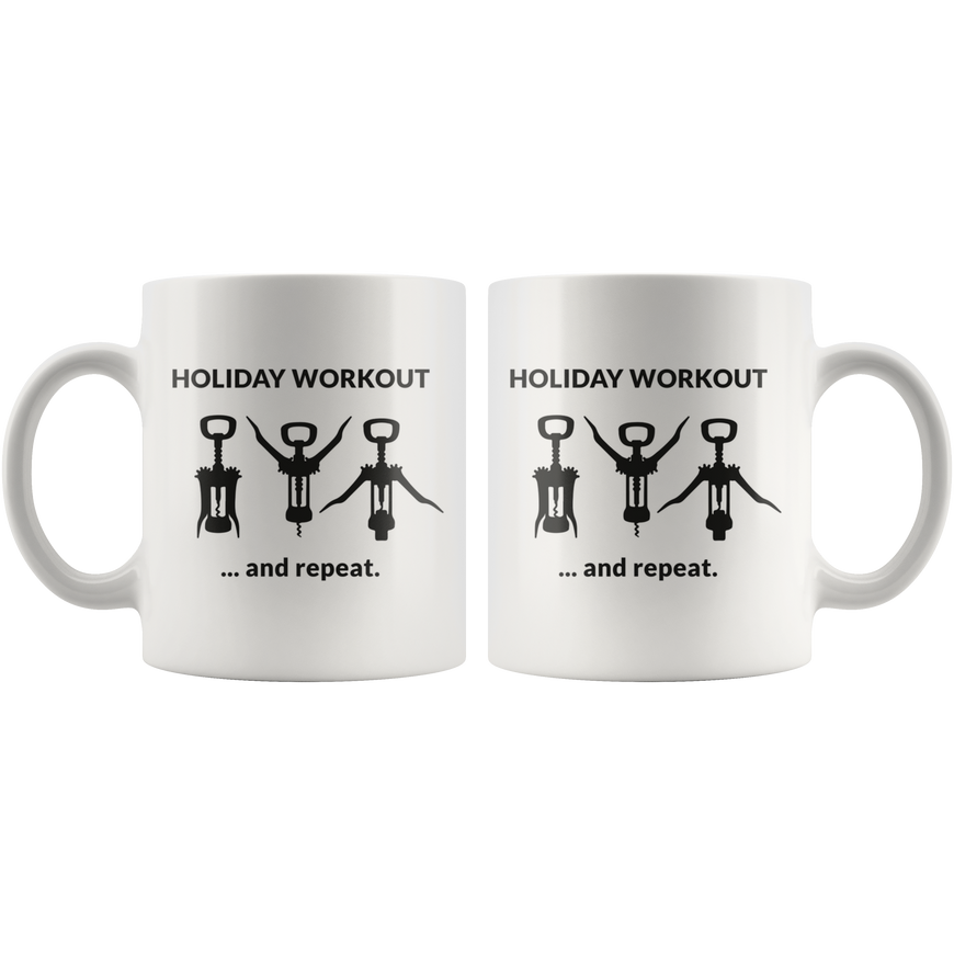 Holiday Workout Coffee Mug