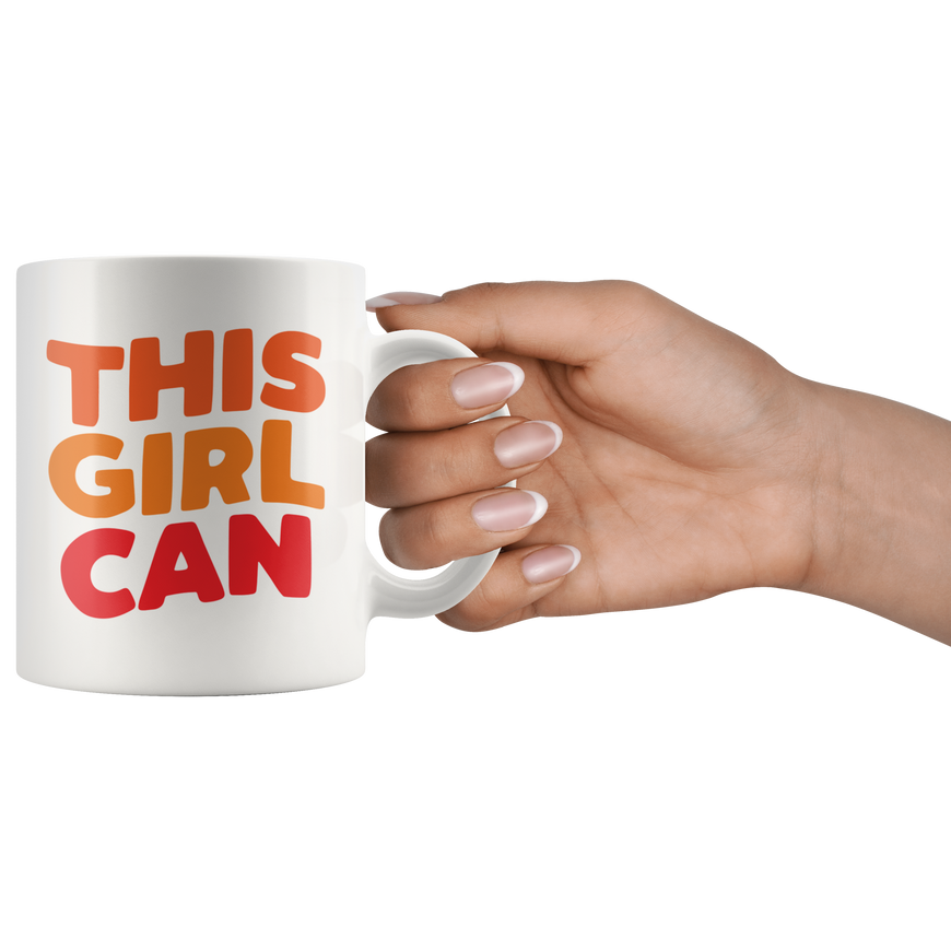 This Girl Can Coffee Mug